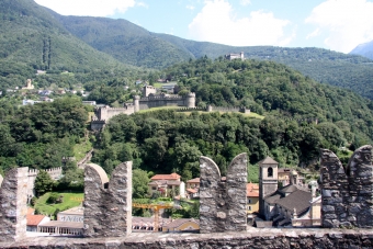 SCHWEIZ, Die drei Burgen von Bellinzona, Weltkulturerbe der UNESCO